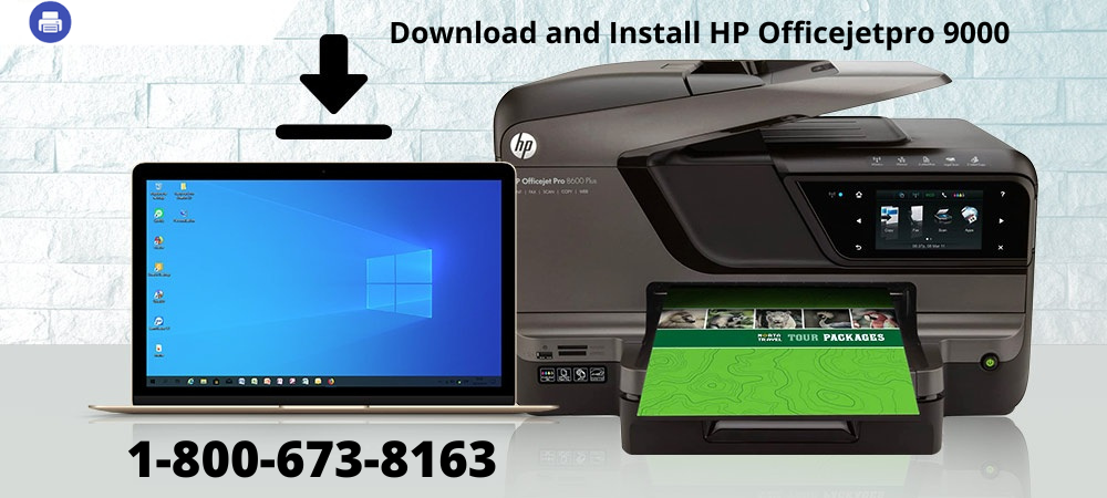 Download and Install HP Officejetpro 9000